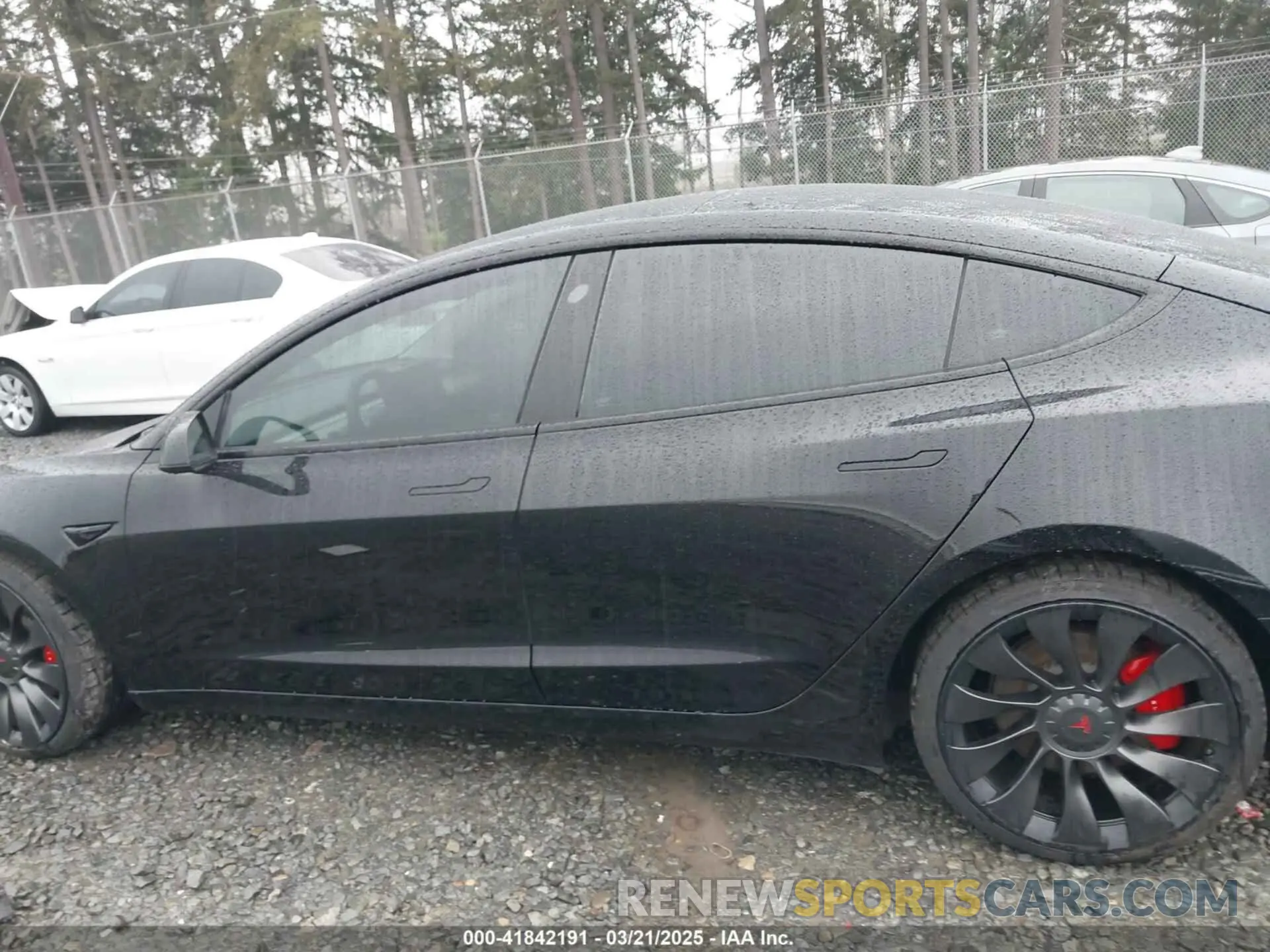 14 Photograph of a damaged car 5YJ3E1EC9MF849817 TESLA MODEL 3 2021