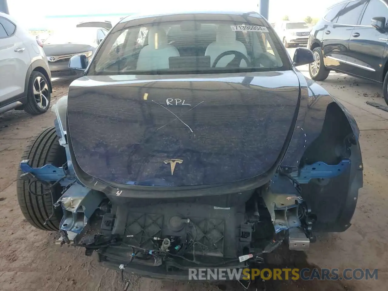 5 Photograph of a damaged car 5YJ3E1EC9MF860963 TESLA MODEL 3 2021