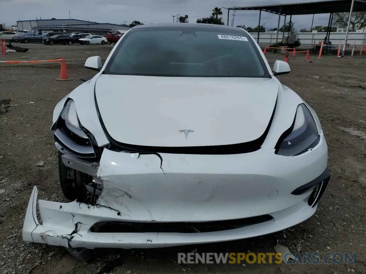 5 Photograph of a damaged car 5YJ3E1EC9MF935905 TESLA MODEL 3 2021