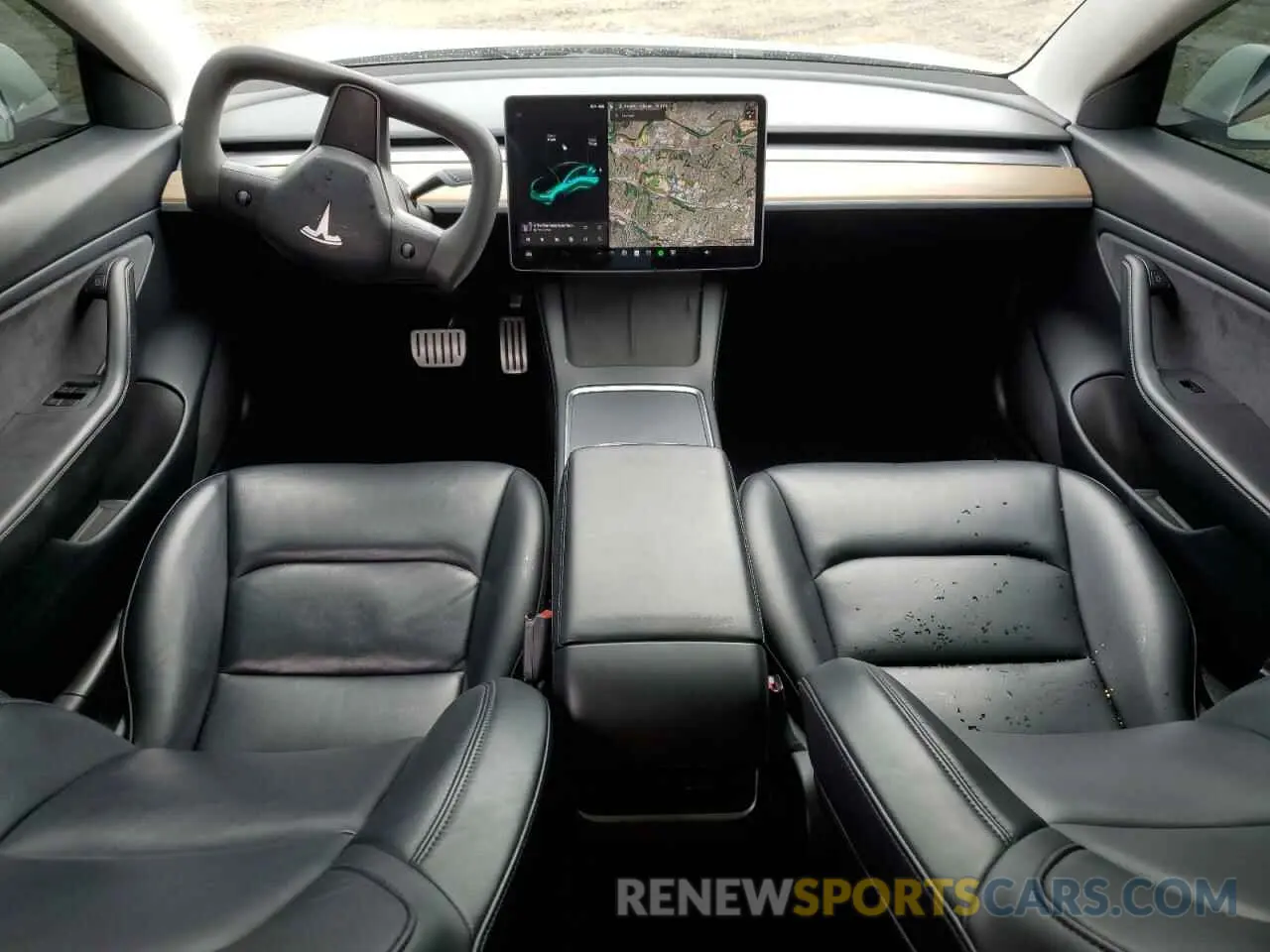 8 Photograph of a damaged car 5YJ3E1EC9MF935905 TESLA MODEL 3 2021