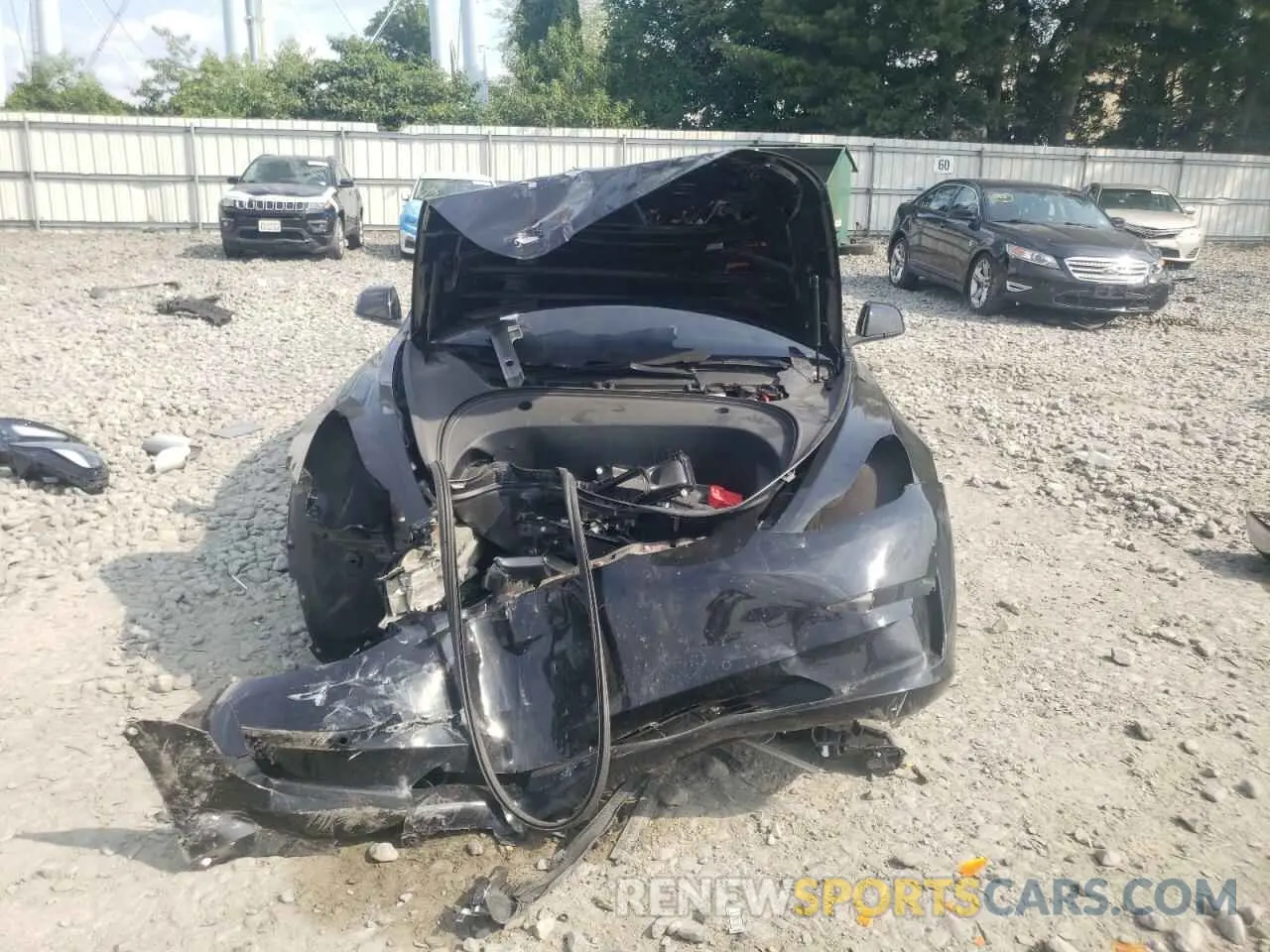 5 Photograph of a damaged car 5YJ3E1EC9MF991780 TESLA MODEL 3 2021
