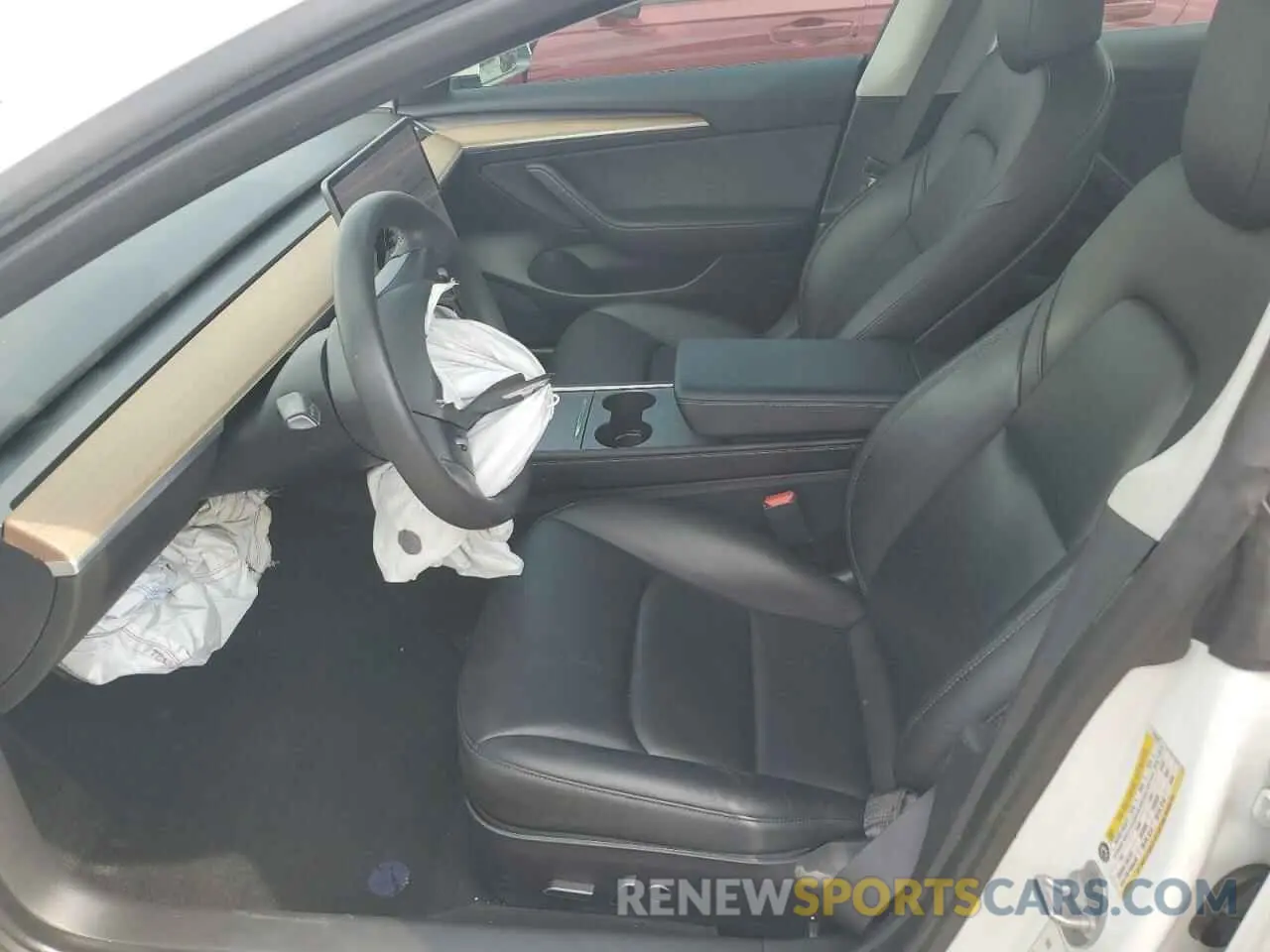 7 Photograph of a damaged car 5YJ3E1ECXMF050287 TESLA MODEL 3 2021