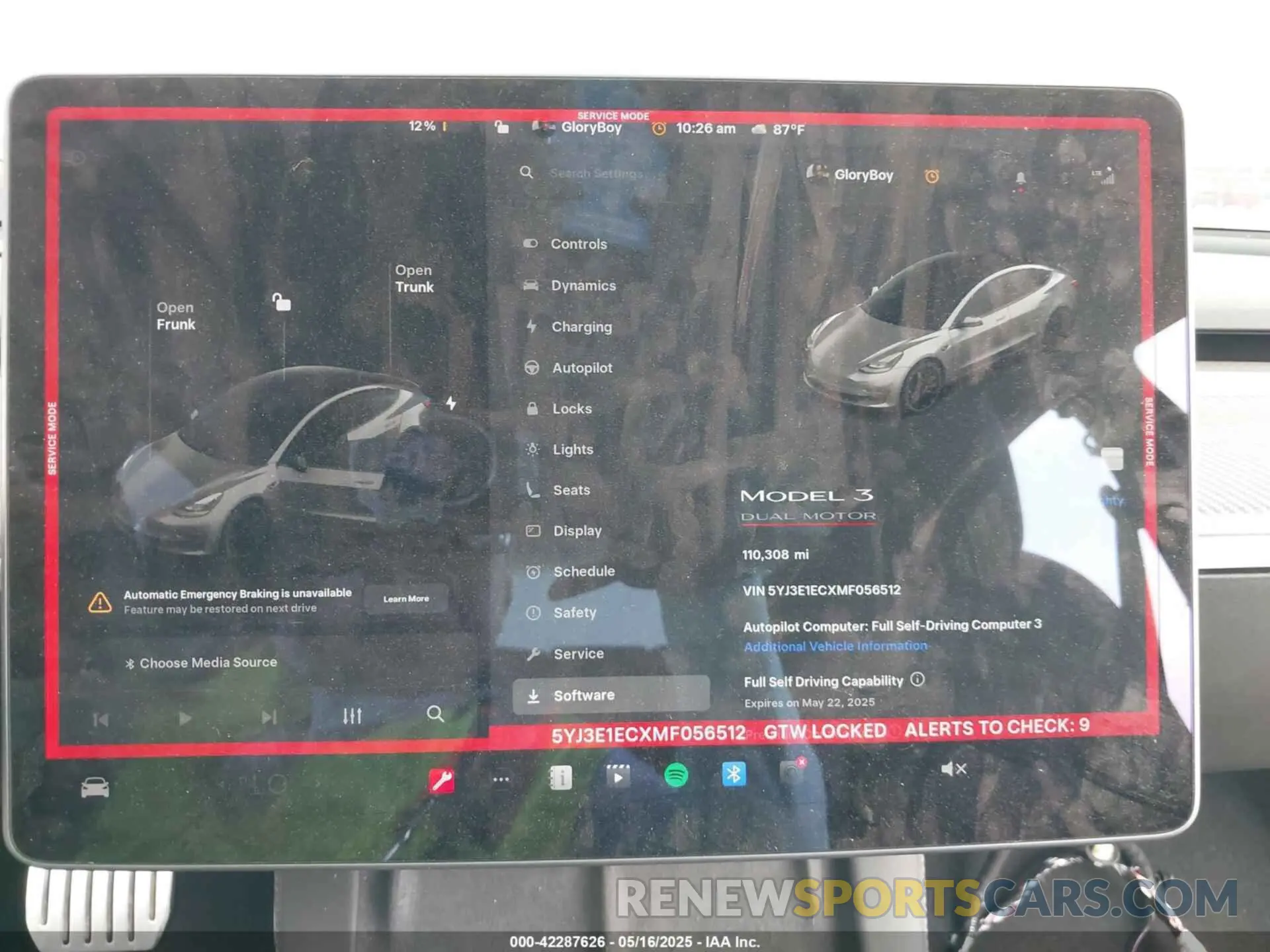 18 Photograph of a damaged car 5YJ3E1ECXMF056512 TESLA MODEL 3 2021