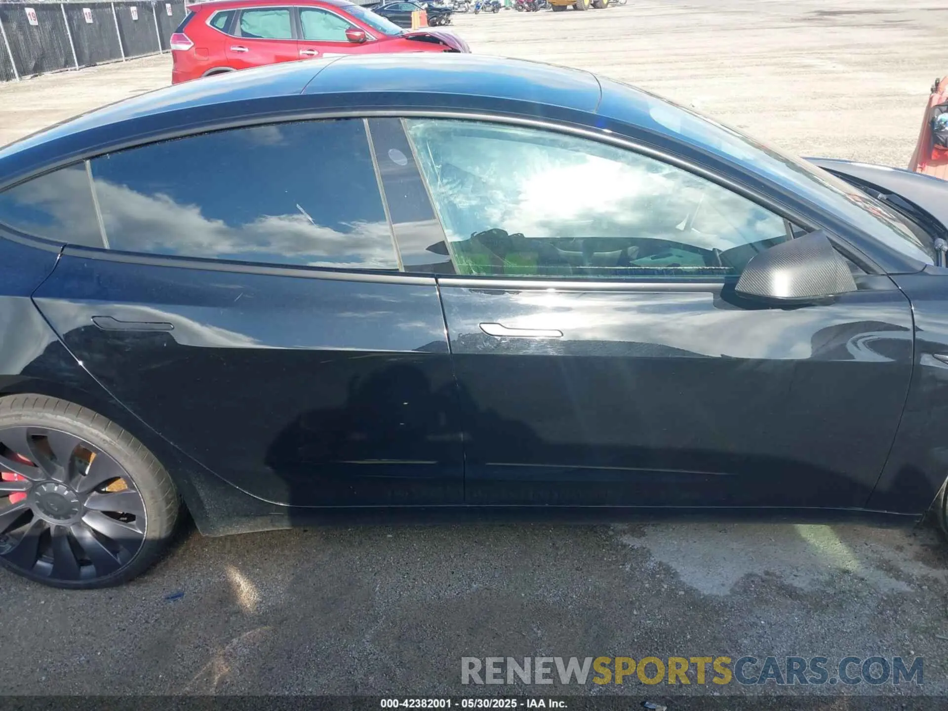 12 Photograph of a damaged car 5YJ3E1ECXMF060365 TESLA MODEL 3 2021