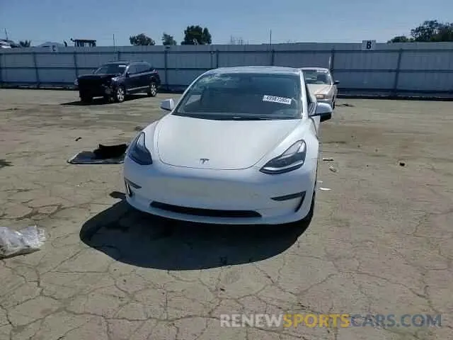 10 Photograph of a damaged car 5YJ3E1ECXMF091342 TESLA MODEL 3 2021