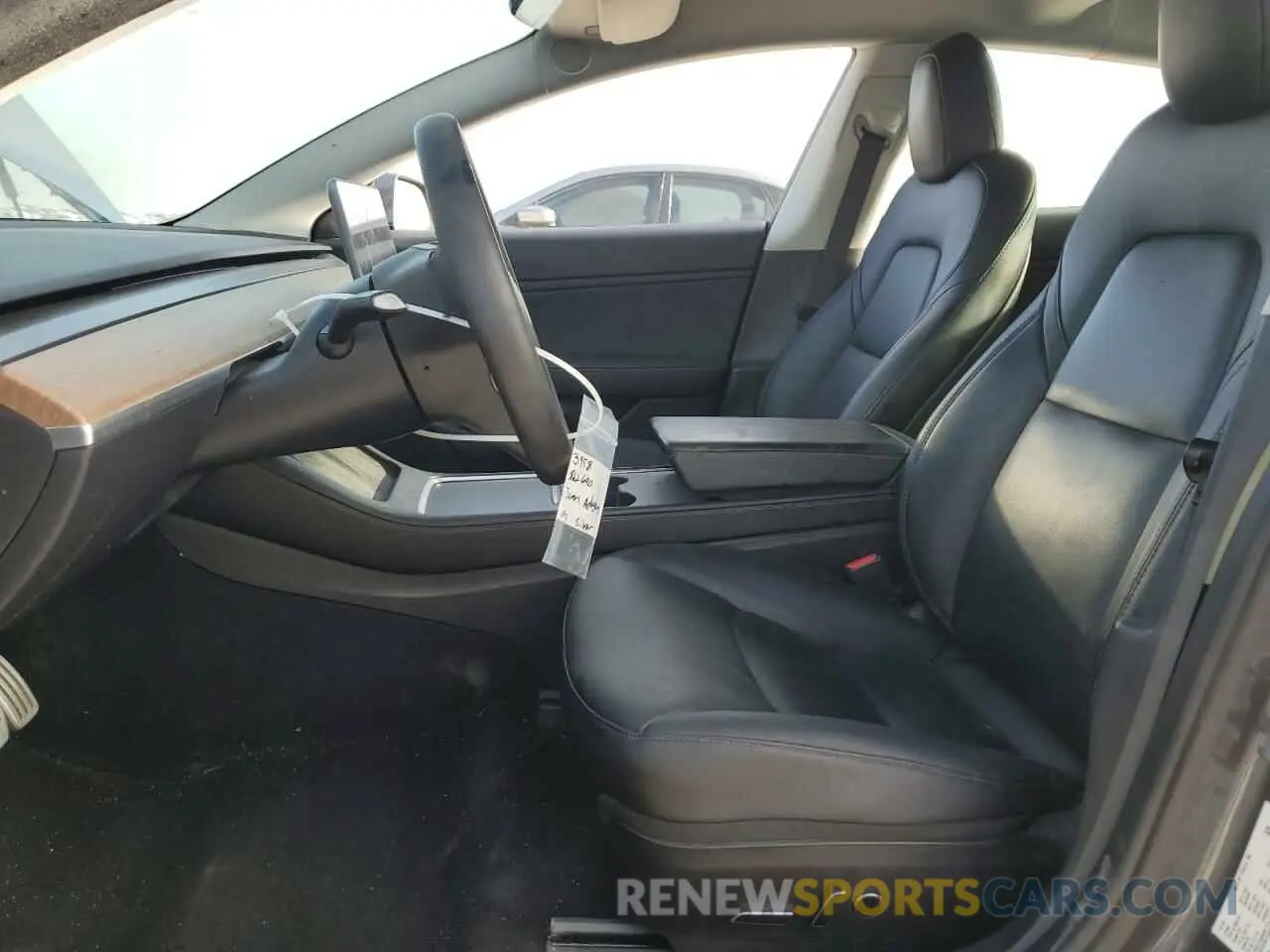 7 Photograph of a damaged car 5YJ3E1ECXMF862690 TESLA MODEL 3 2021