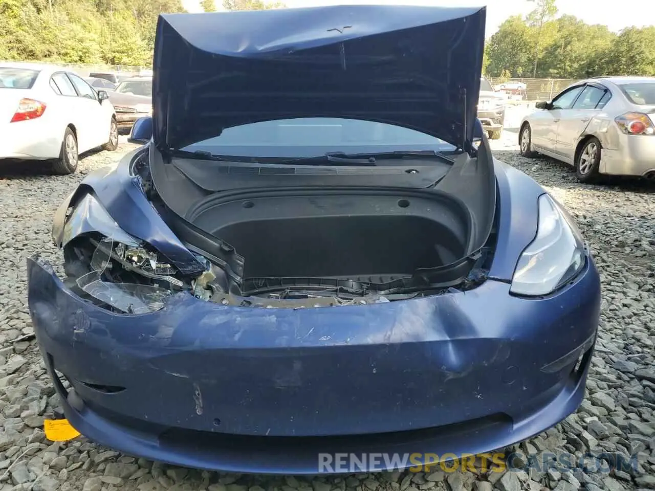 5 Photograph of a damaged car 5YJ3E1ECXMF914139 TESLA MODEL 3 2021