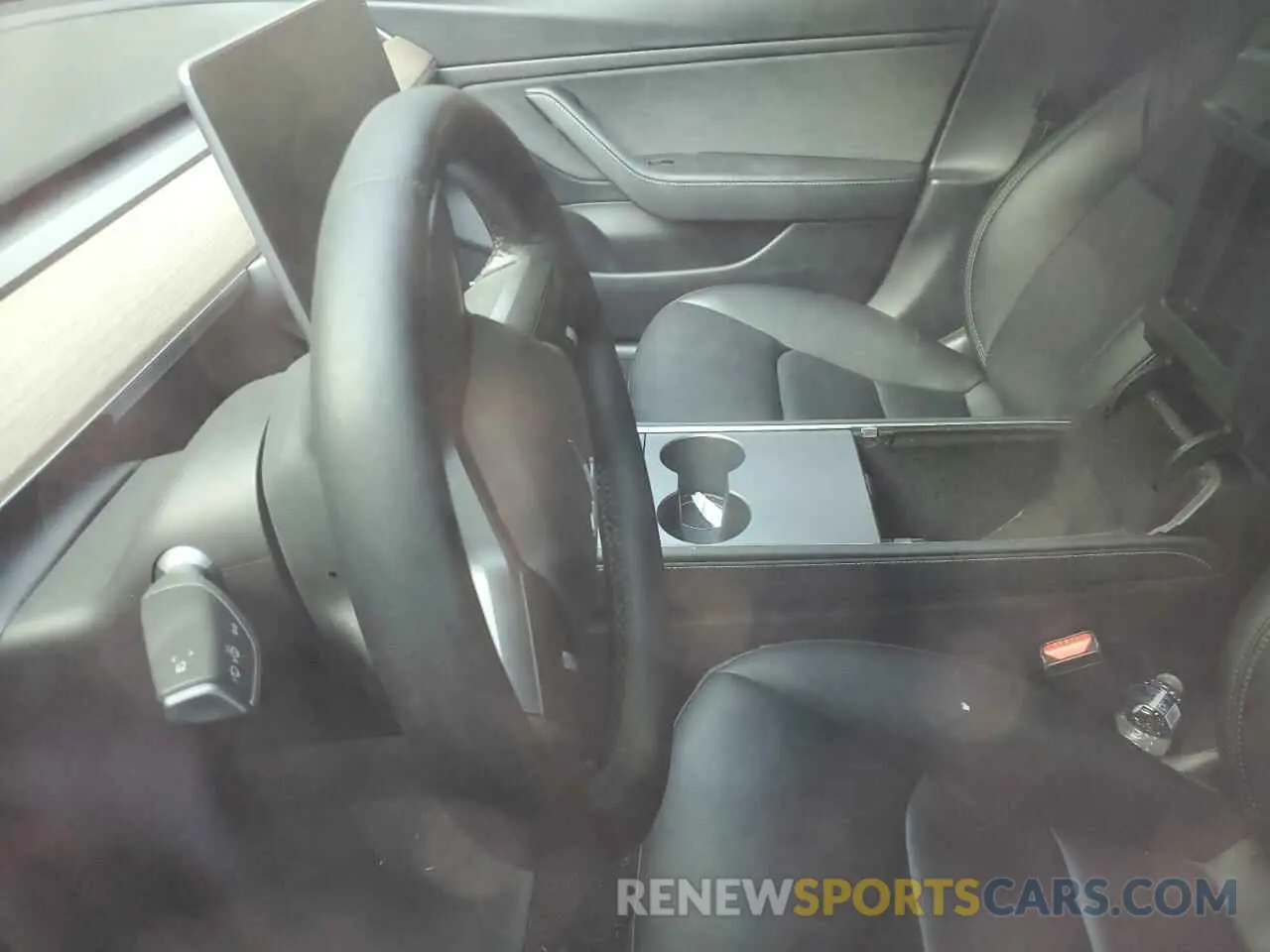 9 Photograph of a damaged car 5YJ3E1ECXMF914139 TESLA MODEL 3 2021
