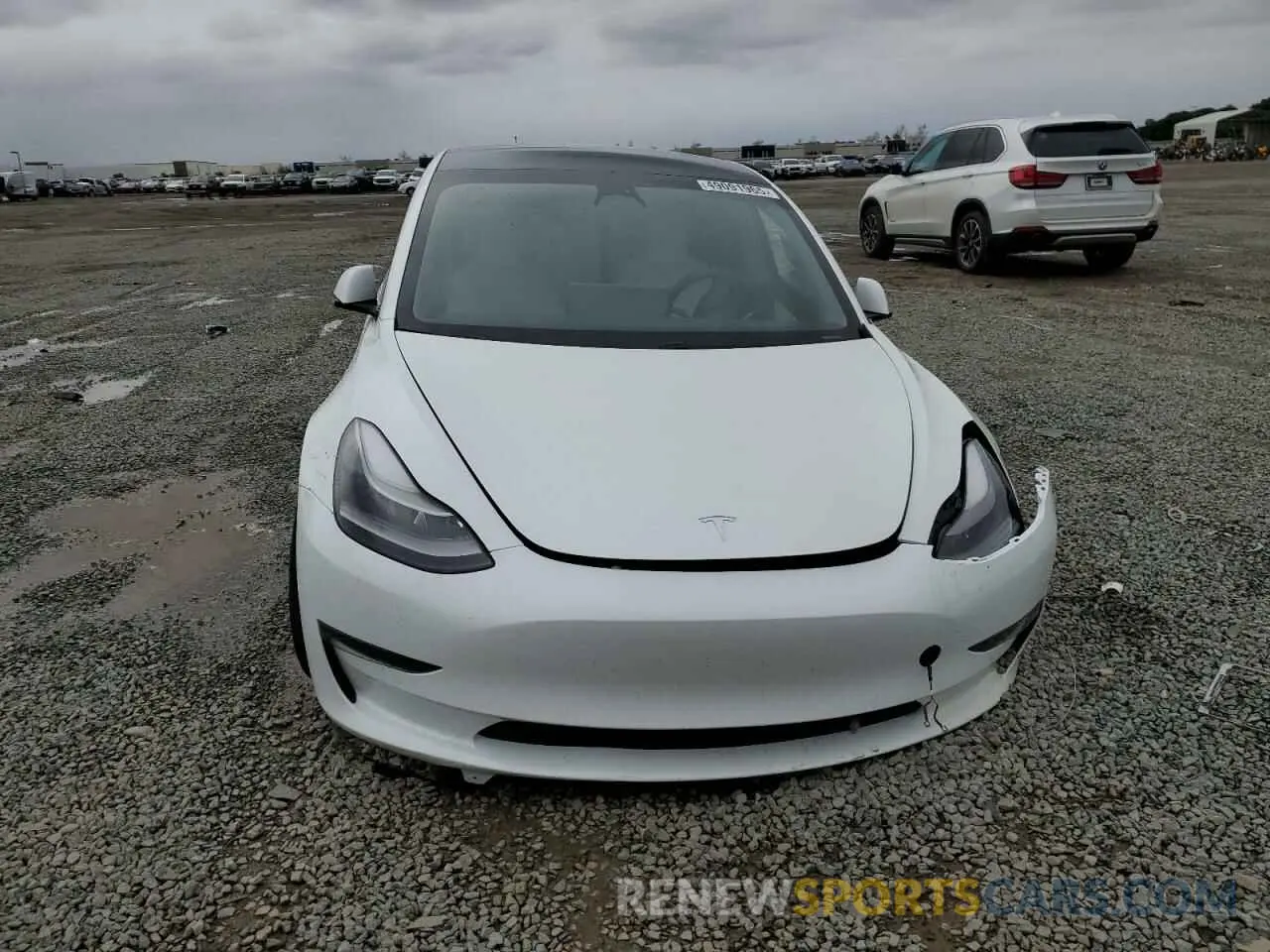 5 Photograph of a damaged car 5YJ3E1ECXMF936349 TESLA MODEL 3 2021