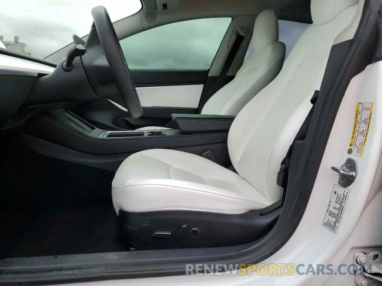 7 Photograph of a damaged car 5YJ3E1ECXMF936349 TESLA MODEL 3 2021