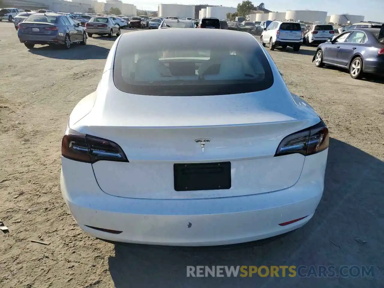 6 Photograph of a damaged car 5YJ3E1EA0NF103210 TESLA MODEL 3 2022