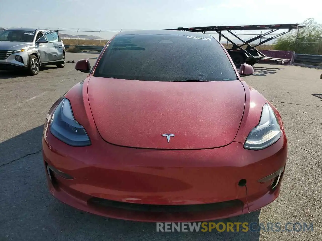 5 Photograph of a damaged car 5YJ3E1EA0NF115227 TESLA MODEL 3 2022