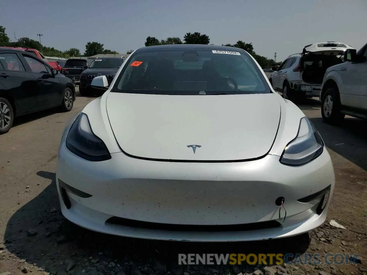 5 Photograph of a damaged car 5YJ3E1EA0NF156411 TESLA MODEL 3 2022