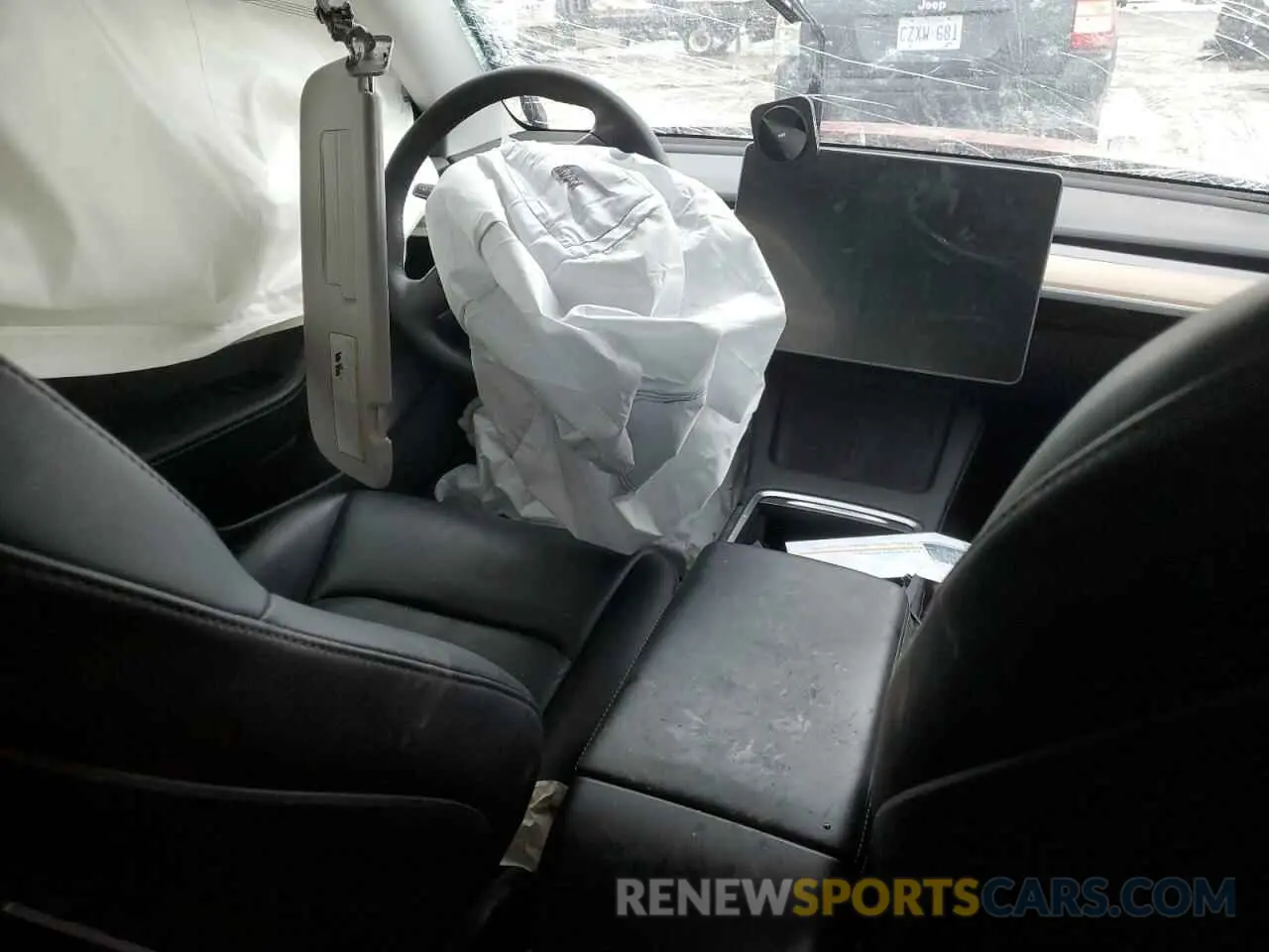8 Photograph of a damaged car 5YJ3E1EA0NF157719 TESLA MODEL 3 2022