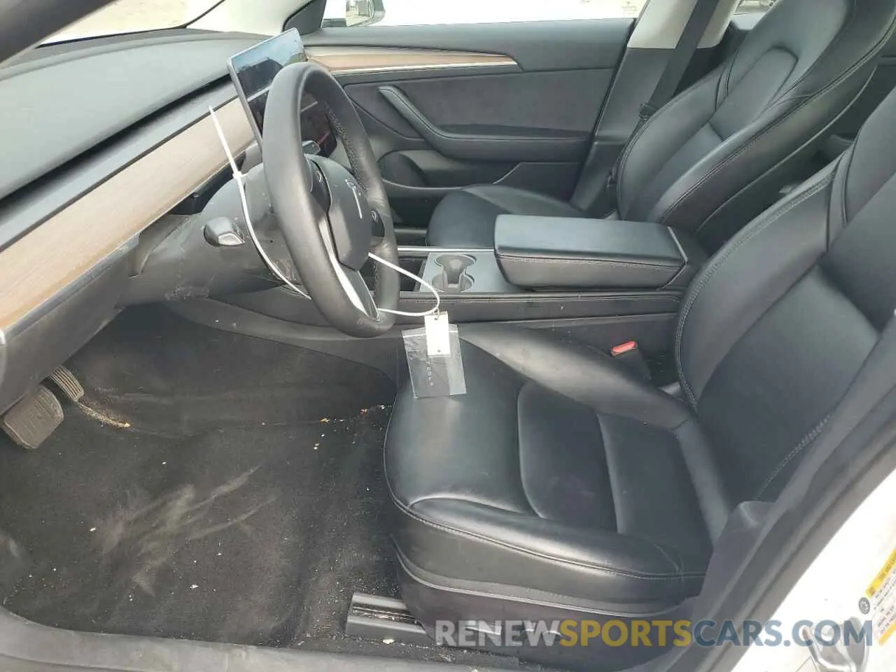 7 Photograph of a damaged car 5YJ3E1EA0NF160989 TESLA MODEL 3 2022