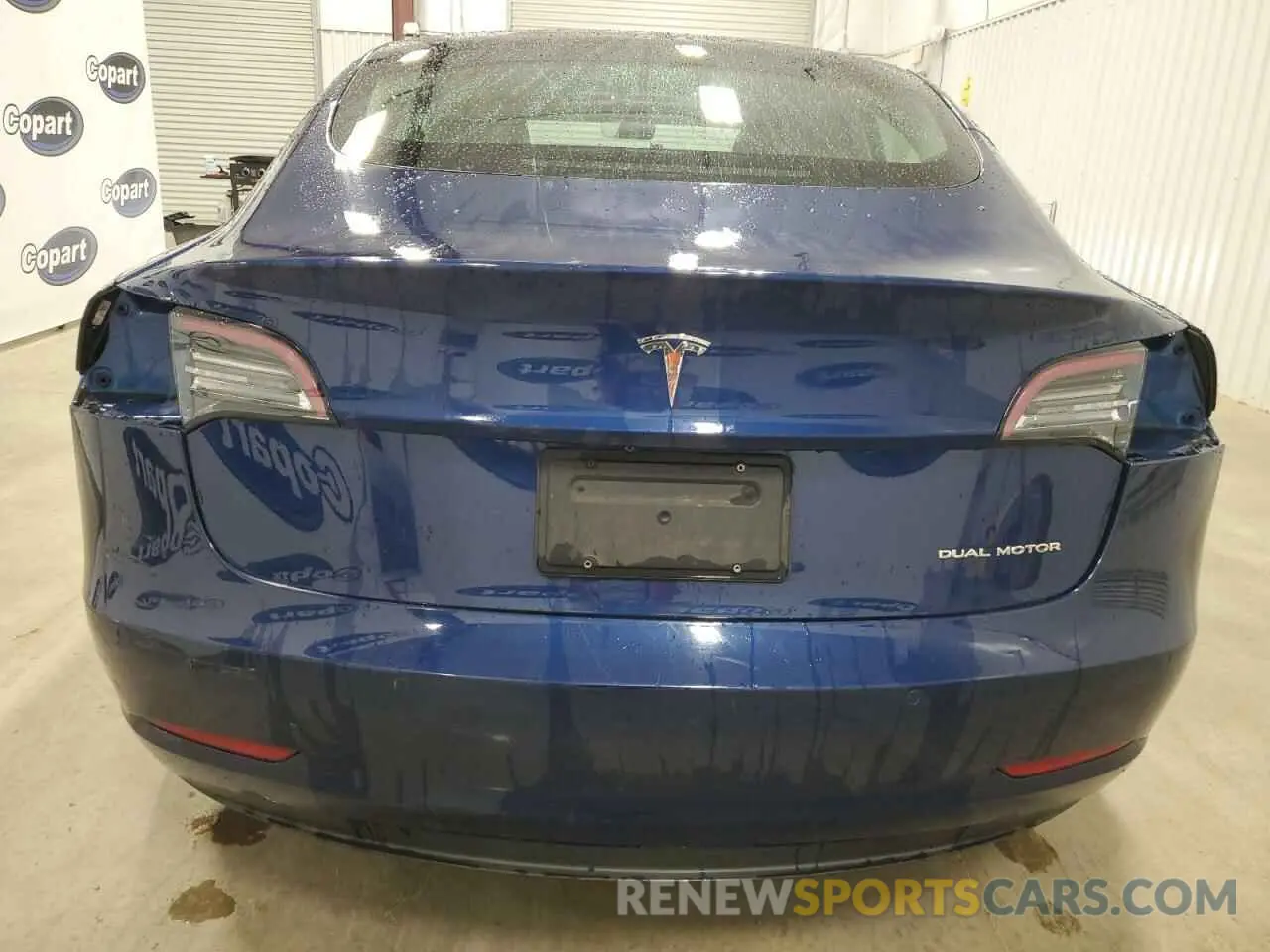 6 Photograph of a damaged car 5YJ3E1EA0NF184970 TESLA MODEL 3 2022