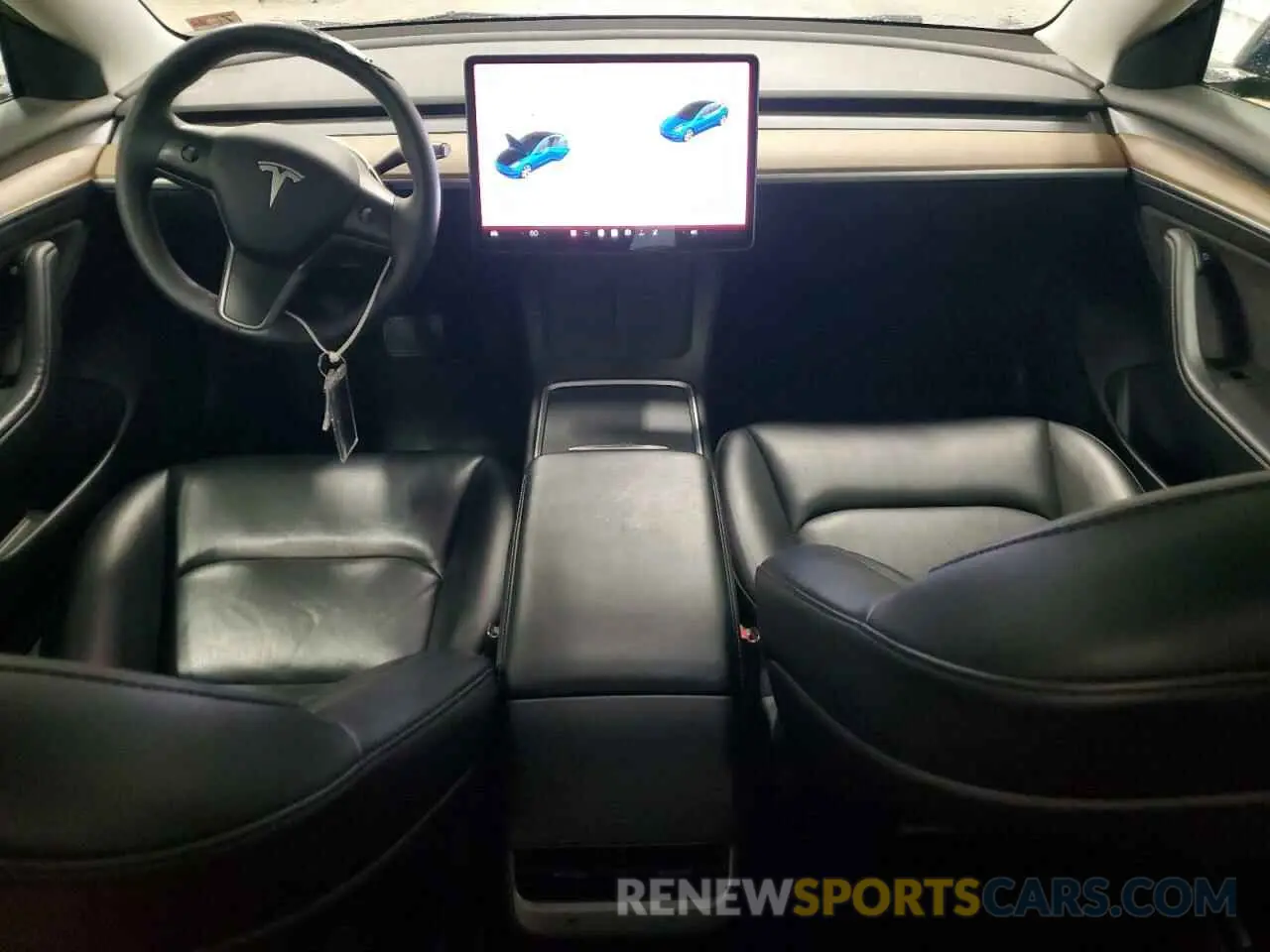 8 Photograph of a damaged car 5YJ3E1EA0NF184970 TESLA MODEL 3 2022