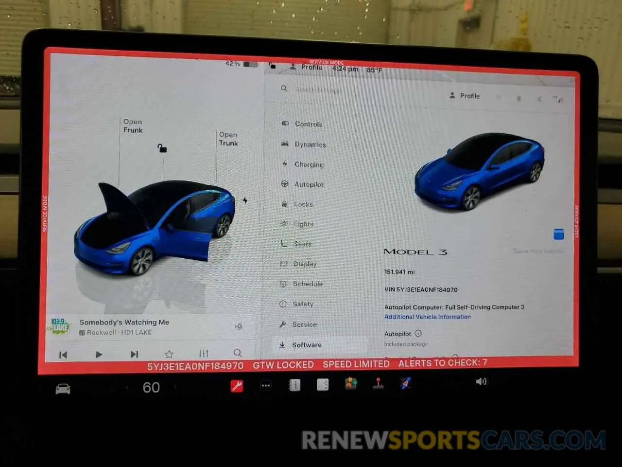 9 Photograph of a damaged car 5YJ3E1EA0NF184970 TESLA MODEL 3 2022