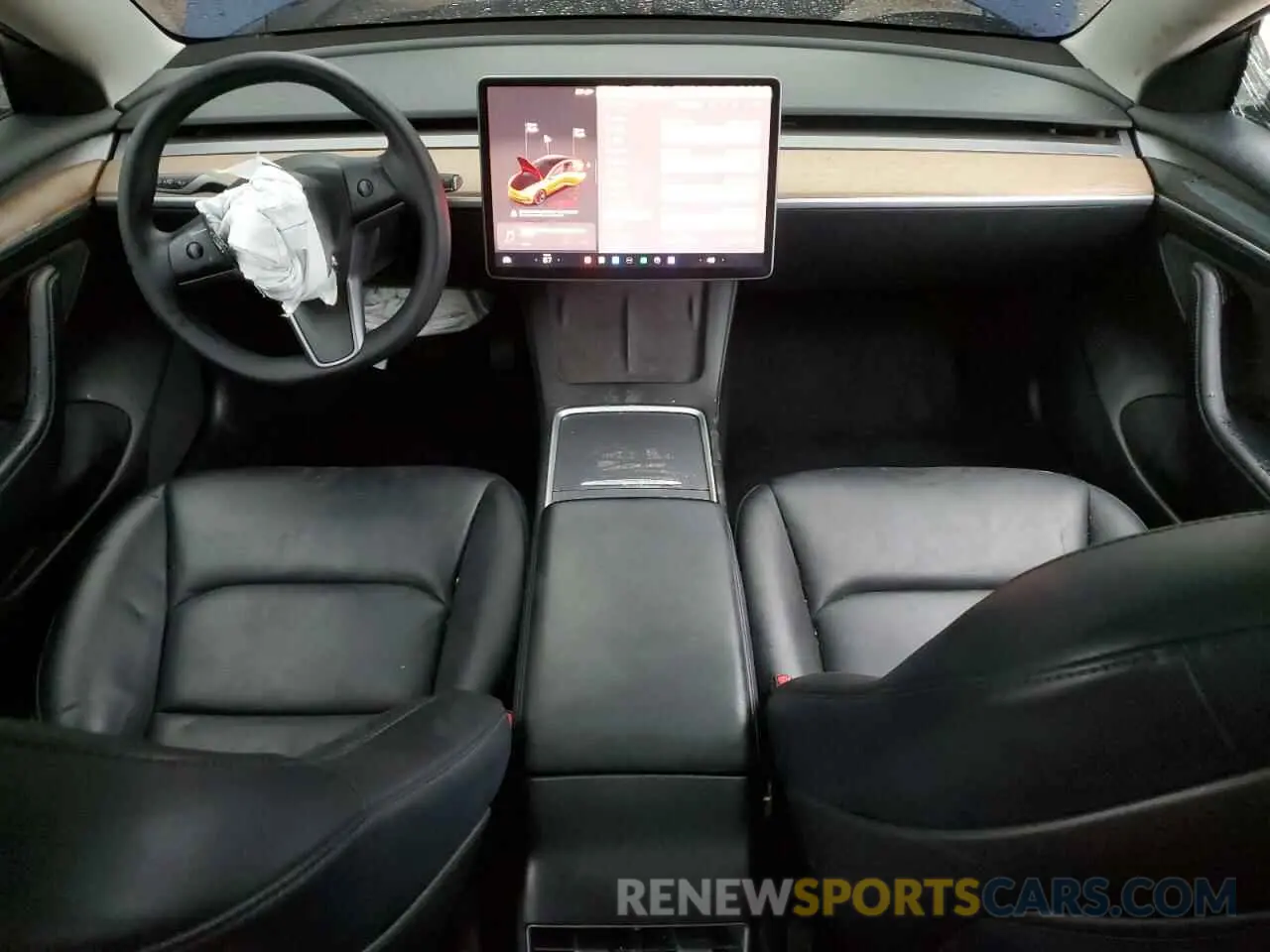 8 Photograph of a damaged car 5YJ3E1EA0NF185701 TESLA MODEL 3 2022