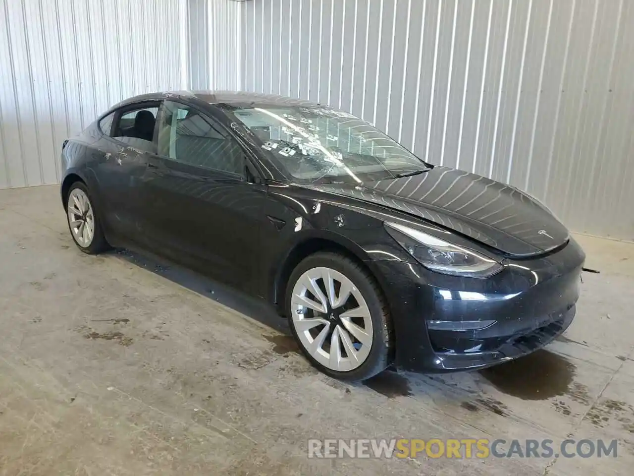 4 Photograph of a damaged car 5YJ3E1EA0NF190123 TESLA MODEL 3 2022