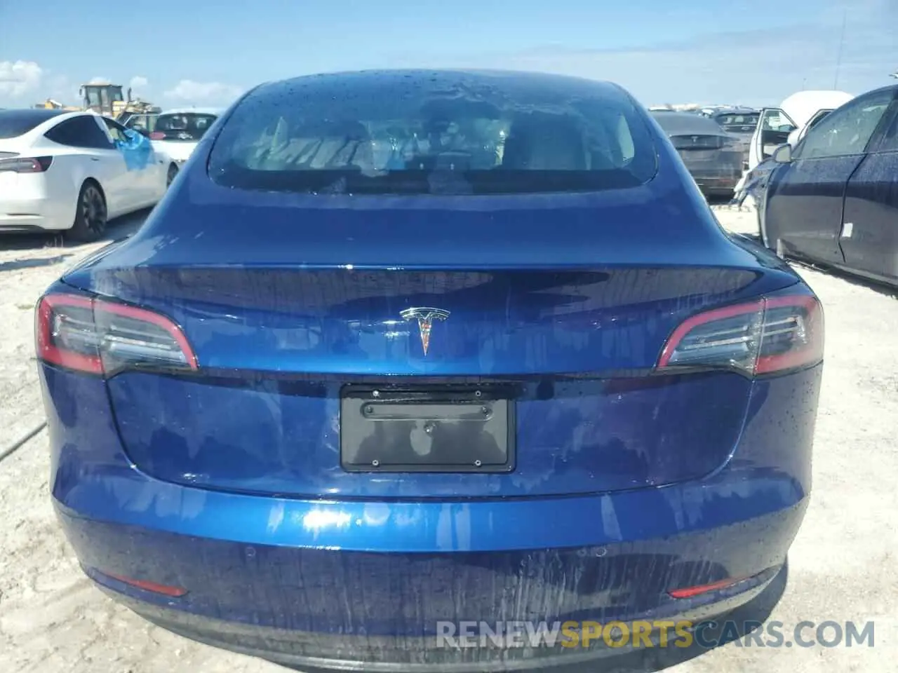 6 Photograph of a damaged car 5YJ3E1EA0NF194818 TESLA MODEL 3 2022