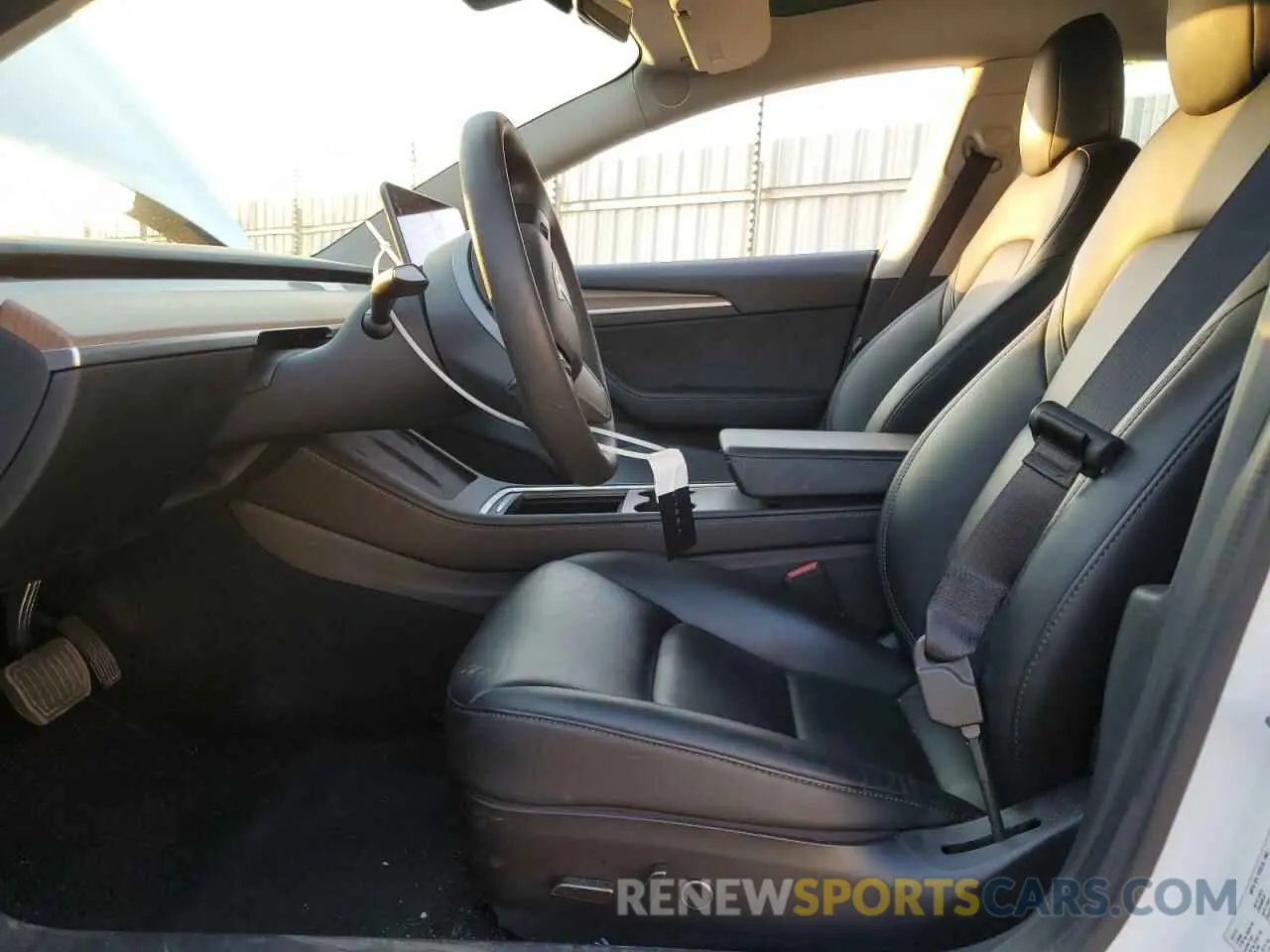 7 Photograph of a damaged car 5YJ3E1EA0NF197105 TESLA MODEL 3 2022