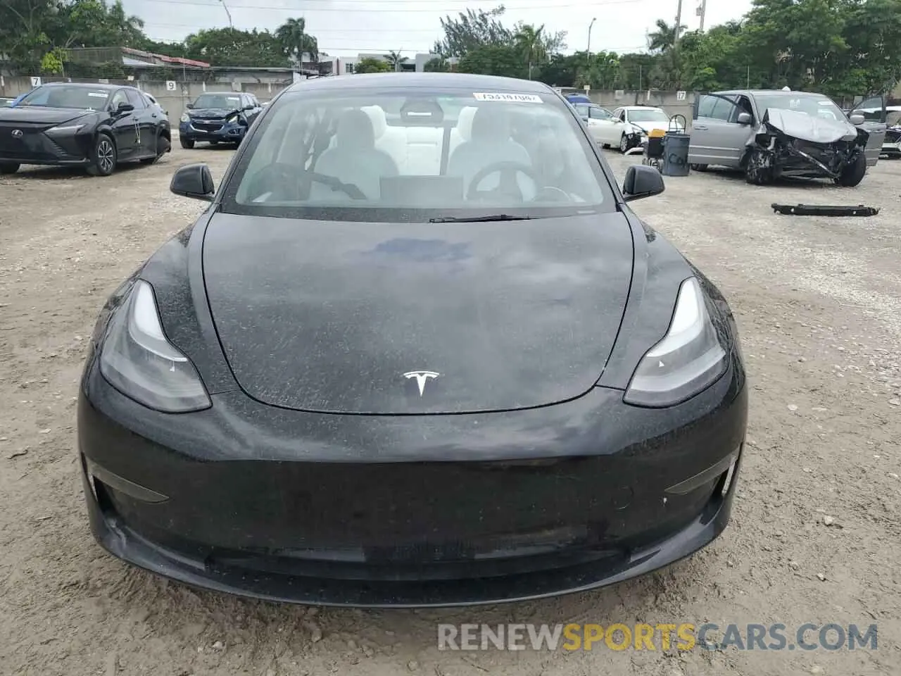 5 Photograph of a damaged car 5YJ3E1EA0NF204795 TESLA MODEL 3 2022