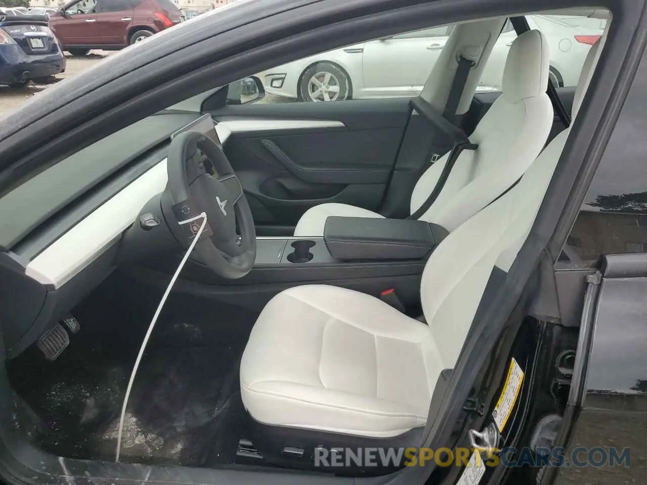 7 Photograph of a damaged car 5YJ3E1EA0NF204795 TESLA MODEL 3 2022
