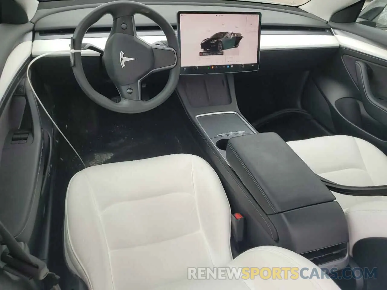 8 Photograph of a damaged car 5YJ3E1EA0NF204795 TESLA MODEL 3 2022