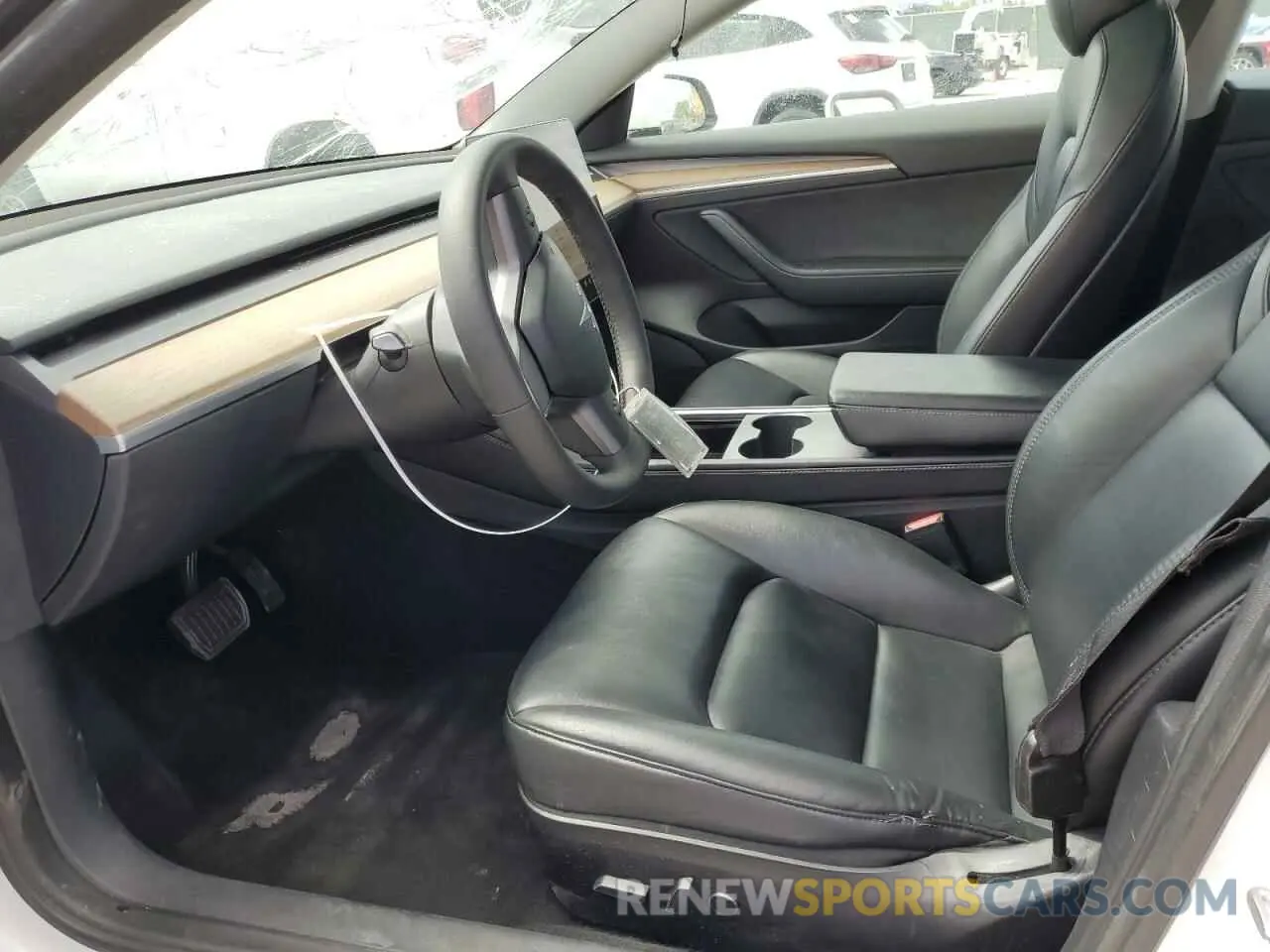 7 Photograph of a damaged car 5YJ3E1EA0NF287788 TESLA MODEL 3 2022