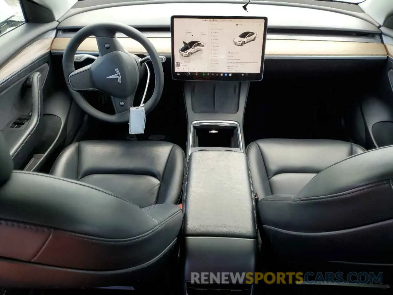 8 Photograph of a damaged car 5YJ3E1EA0NF287788 TESLA MODEL 3 2022