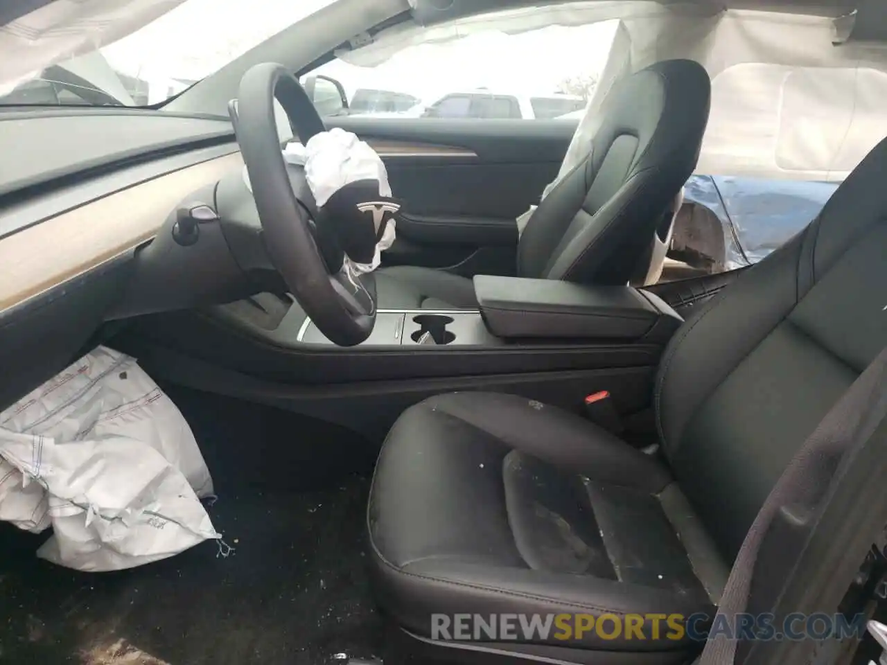 7 Photograph of a damaged car 5YJ3E1EA0NF288407 TESLA MODEL 3 2022