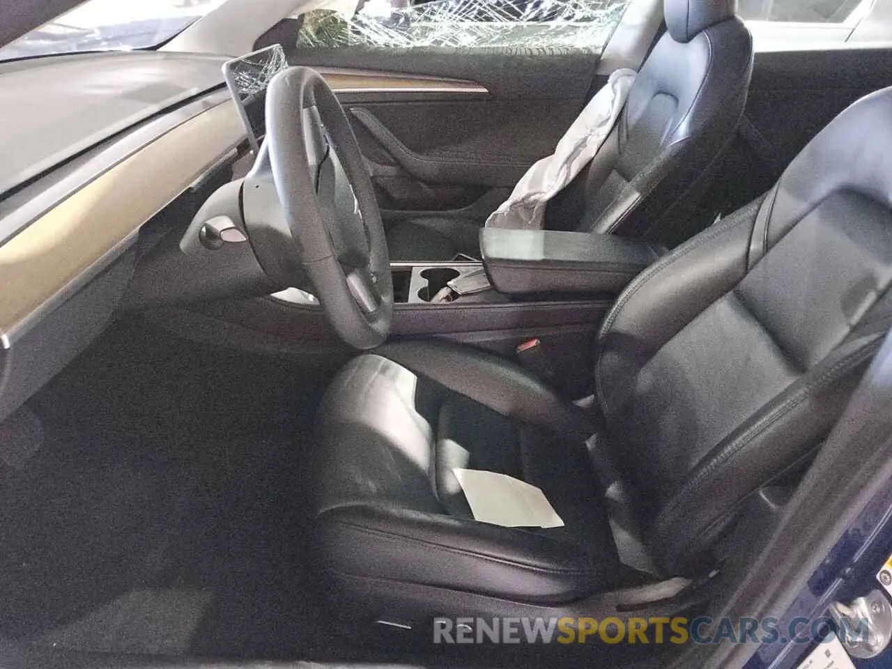 5 Photograph of a damaged car 5YJ3E1EA0NF290058 TESLA MODEL 3 2022