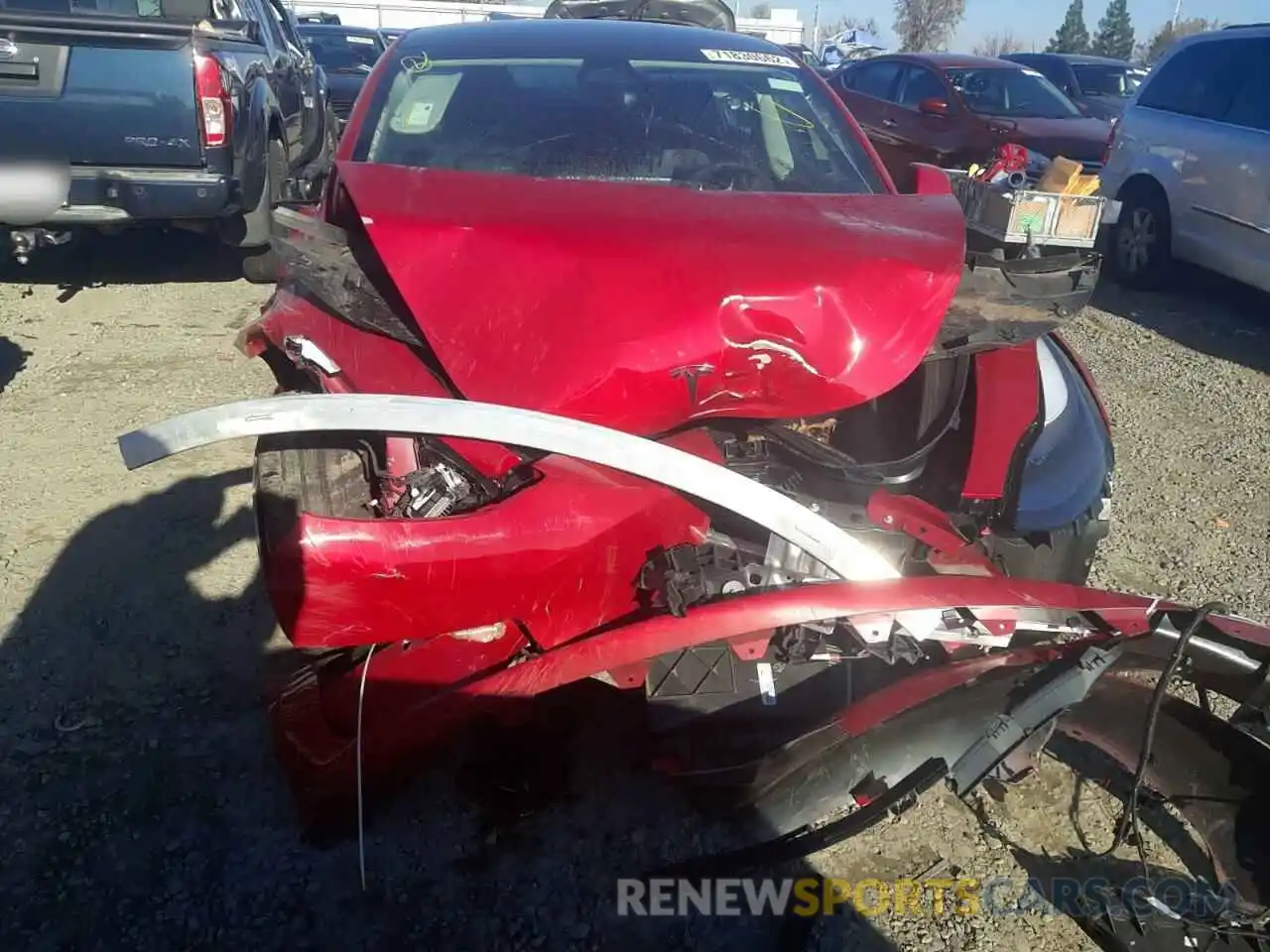 5 Photograph of a damaged car 5YJ3E1EA0NF290867 TESLA MODEL 3 2022