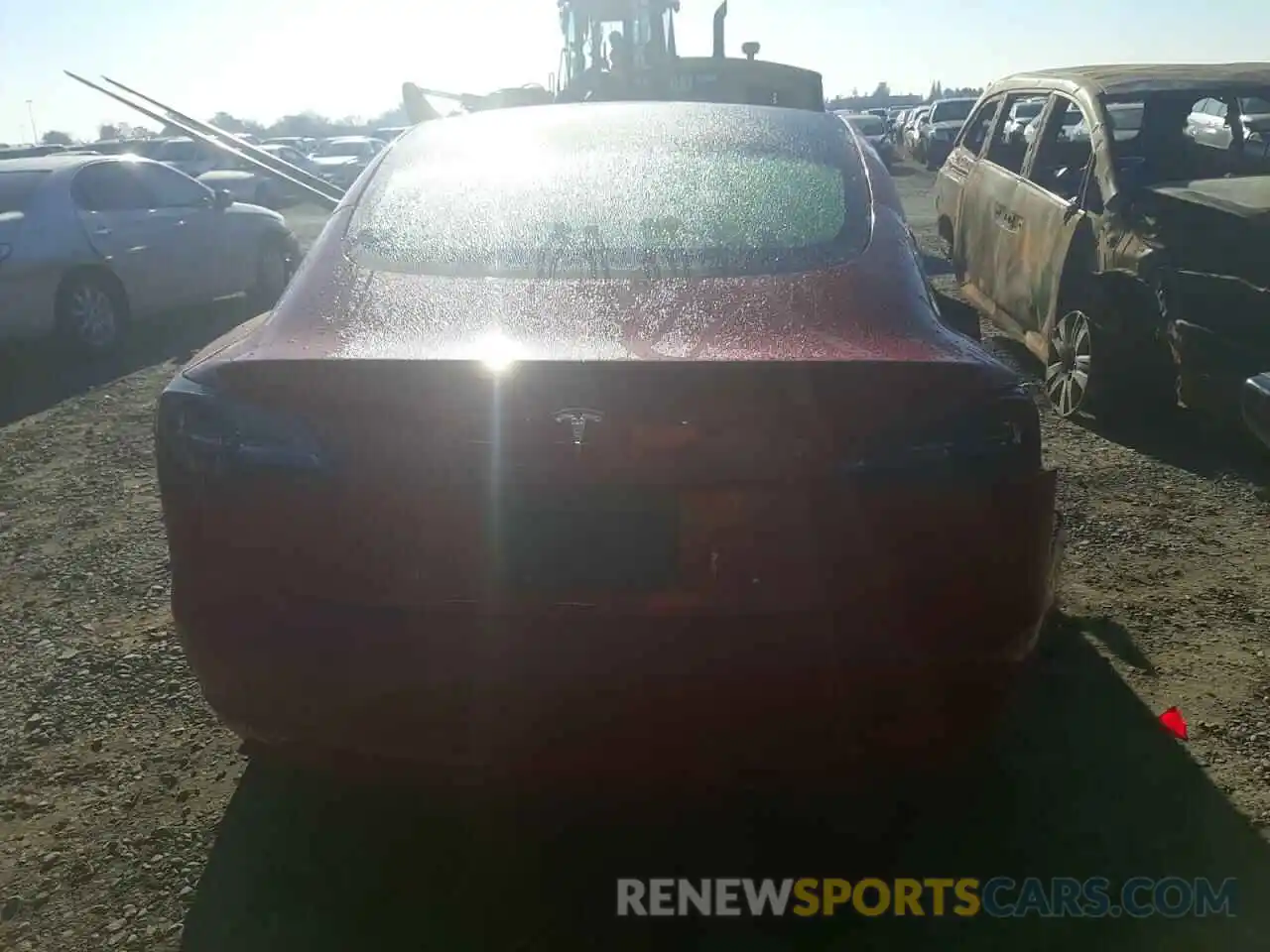 6 Photograph of a damaged car 5YJ3E1EA0NF290867 TESLA MODEL 3 2022