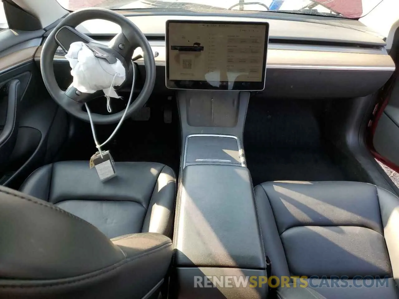 8 Photograph of a damaged car 5YJ3E1EA0NF304413 TESLA MODEL 3 2022
