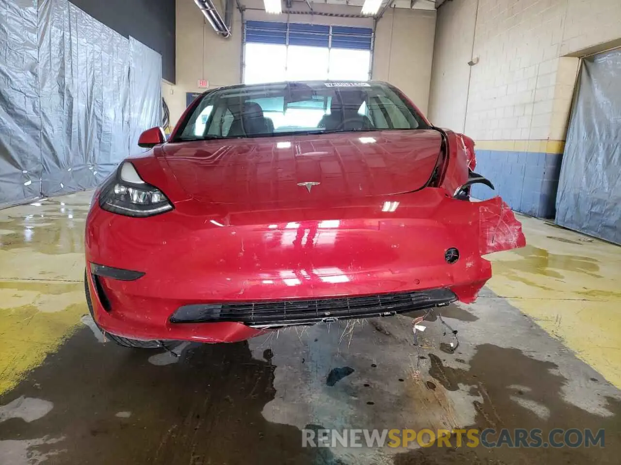 5 Photograph of a damaged car 5YJ3E1EA0NF304427 TESLA MODEL 3 2022