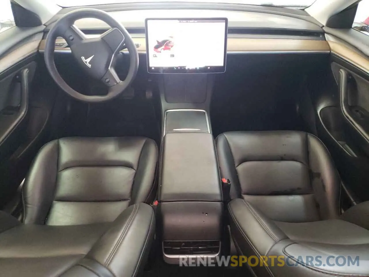 8 Photograph of a damaged car 5YJ3E1EA0NF304427 TESLA MODEL 3 2022