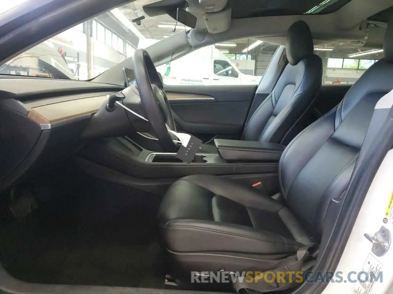 7 Photograph of a damaged car 5YJ3E1EA0NF304640 TESLA MODEL 3 2022
