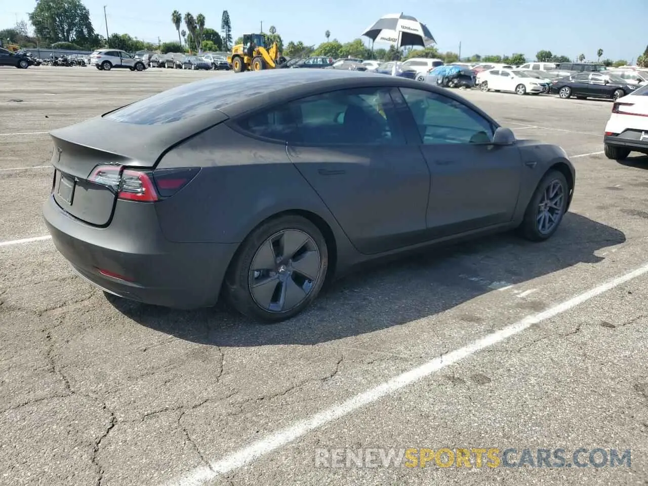 3 Photograph of a damaged car 5YJ3E1EA0NF320370 TESLA MODEL 3 2022