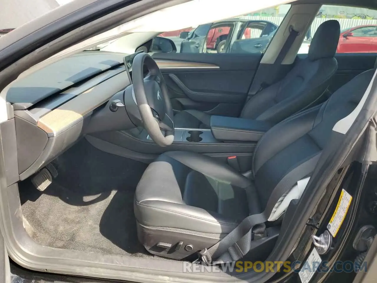 7 Photograph of a damaged car 5YJ3E1EA0NF320370 TESLA MODEL 3 2022