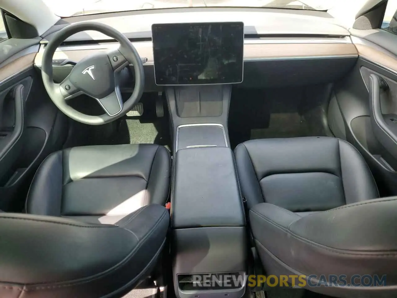 8 Photograph of a damaged car 5YJ3E1EA0NF320370 TESLA MODEL 3 2022