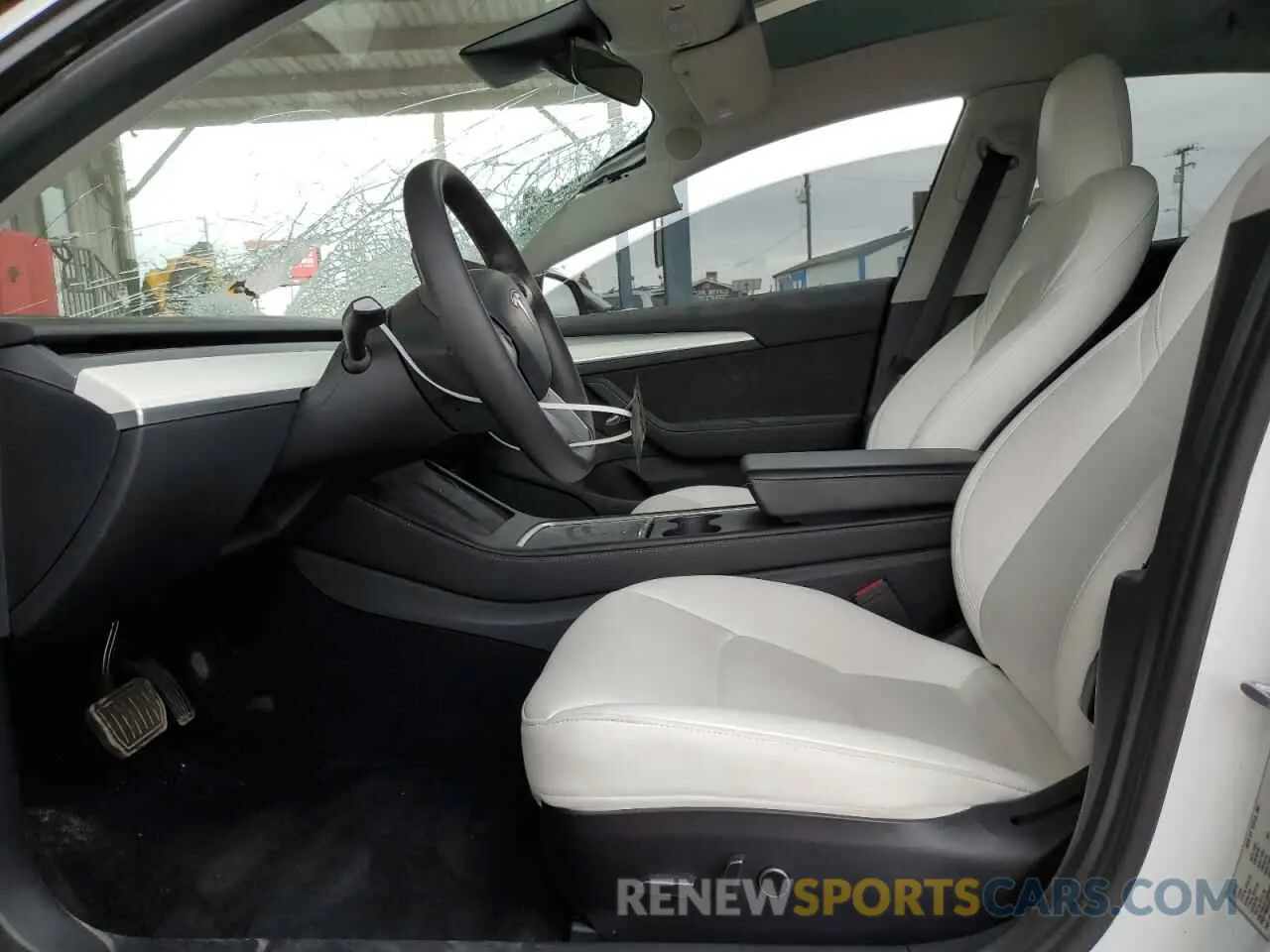 7 Photograph of a damaged car 5YJ3E1EA0NF325889 TESLA MODEL 3 2022