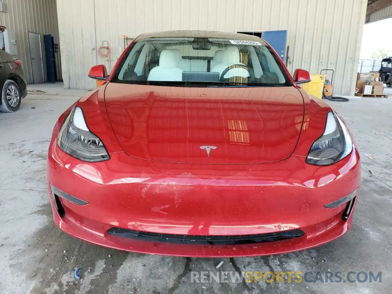 5 Photograph of a damaged car 5YJ3E1EA0NF329568 TESLA MODEL 3 2022
