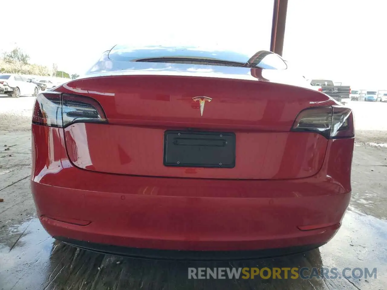 6 Photograph of a damaged car 5YJ3E1EA0NF329568 TESLA MODEL 3 2022