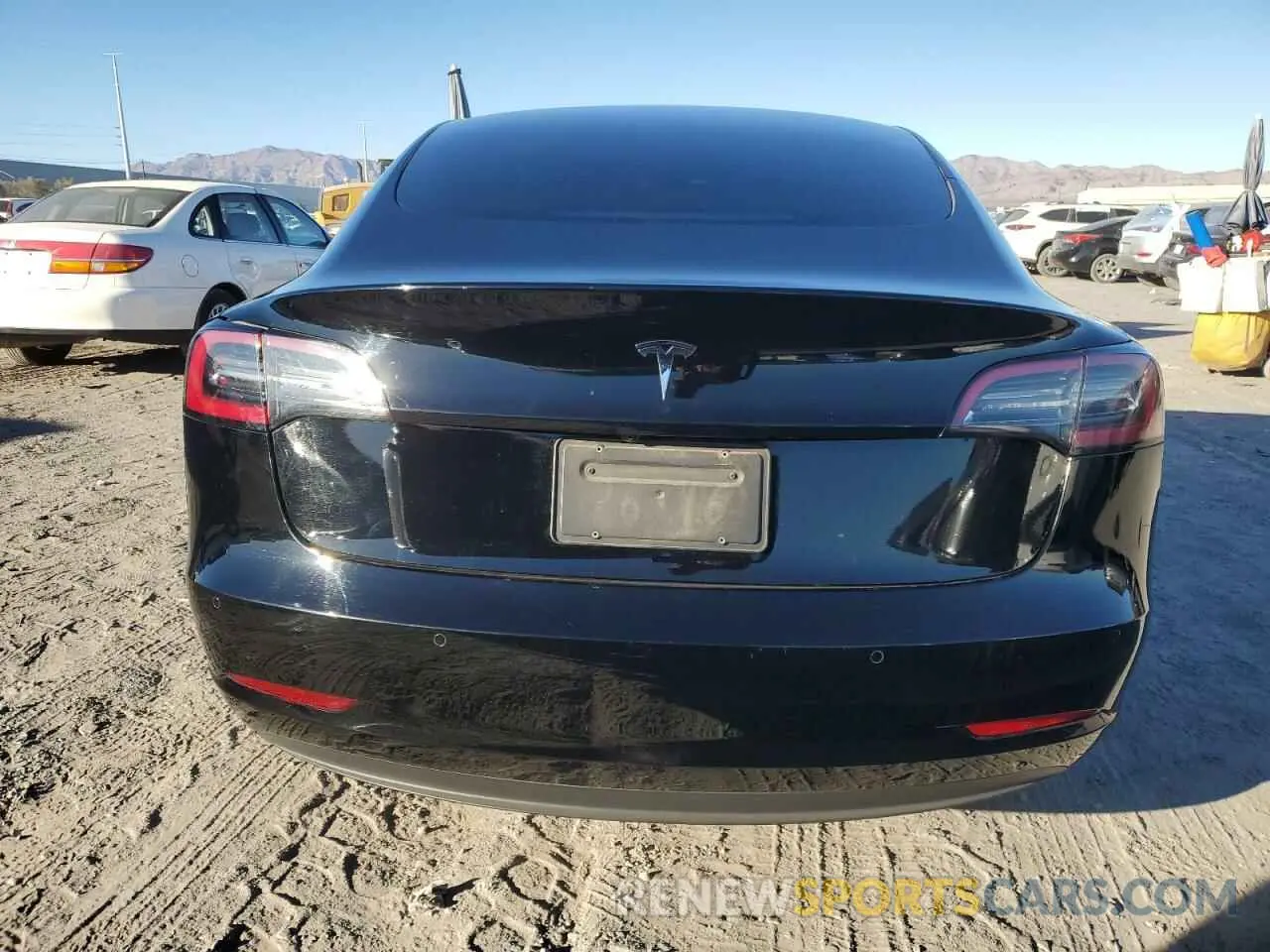 6 Photograph of a damaged car 5YJ3E1EA0NF358424 TESLA MODEL 3 2022