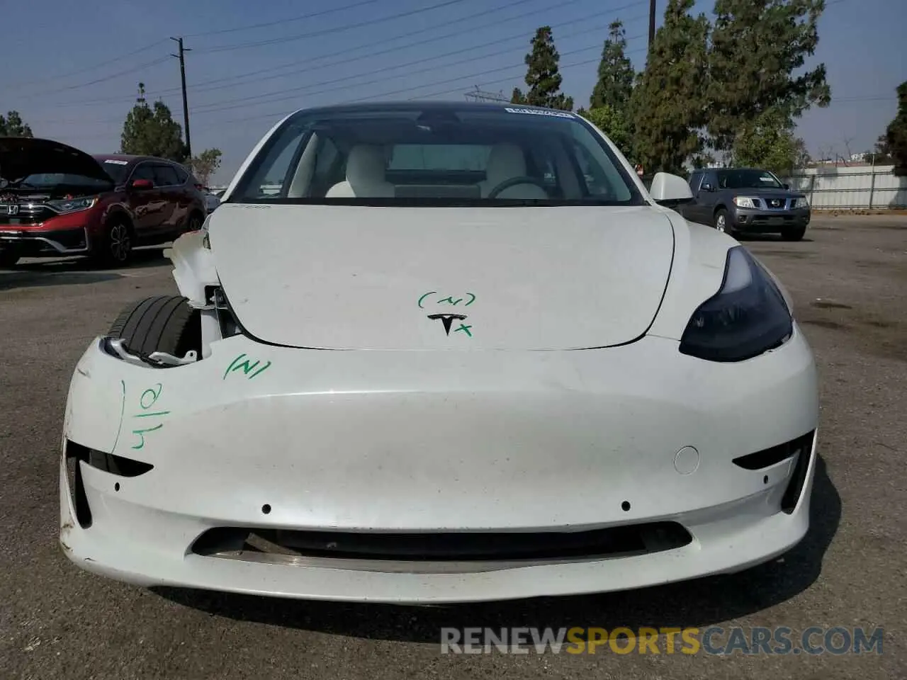 5 Photograph of a damaged car 5YJ3E1EA0NF360111 TESLA MODEL 3 2022