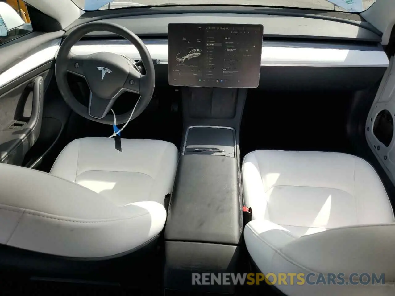 8 Photograph of a damaged car 5YJ3E1EA0NF360111 TESLA MODEL 3 2022