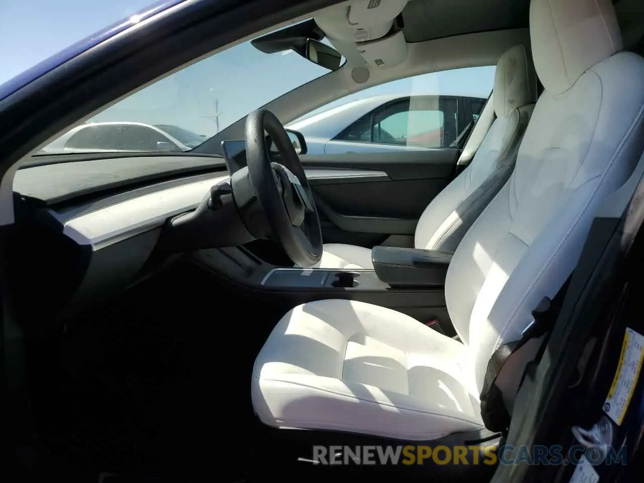 7 Photograph of a damaged car 5YJ3E1EA0NF361050 TESLA MODEL 3 2022