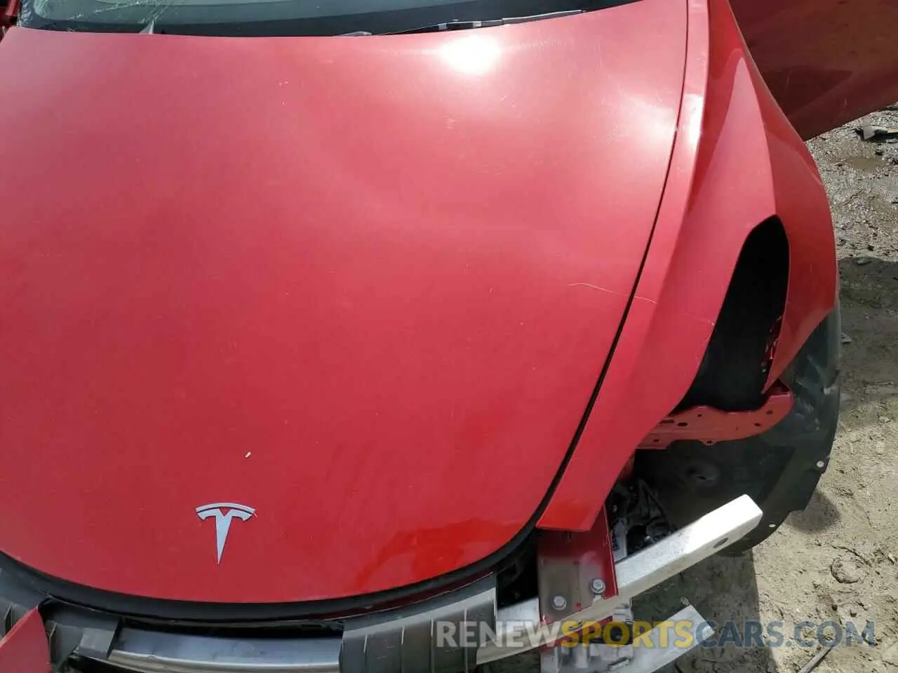 11 Photograph of a damaged car 5YJ3E1EA0NF368841 TESLA MODEL 3 2022